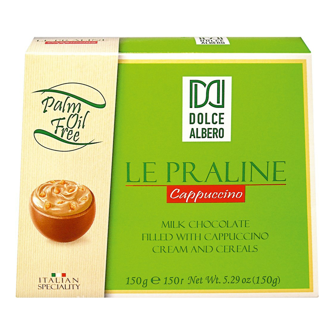 

Конфеты шоколадные Dolce Albero Капучино 150 г