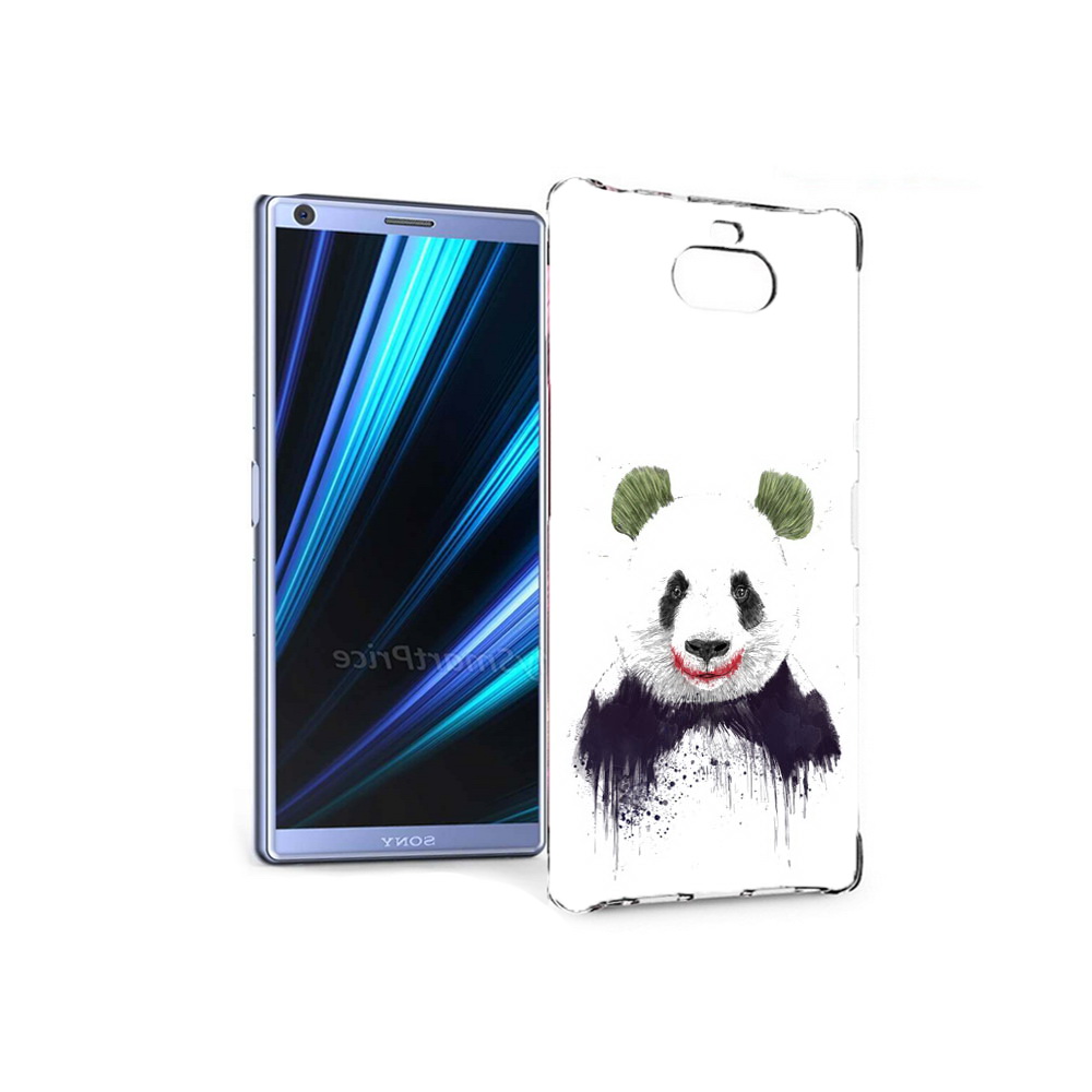 

Чехол MyPads Tocco для Sony Xperia 10 панда джокер (PT125953.225.533), Прозрачный, Tocco