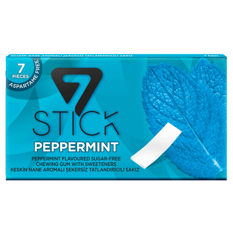 Жевательная резинка 7 Stick Pepermint вкус перечной мяты 14 г