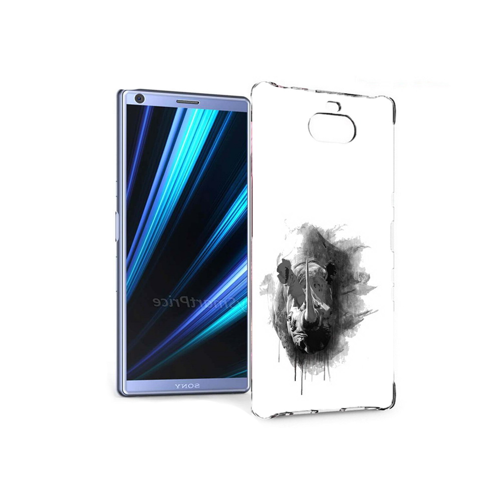 

Чехол MyPads Tocco для Sony Xperia 10 носорог (PT125953.225.523), Прозрачный, Tocco
