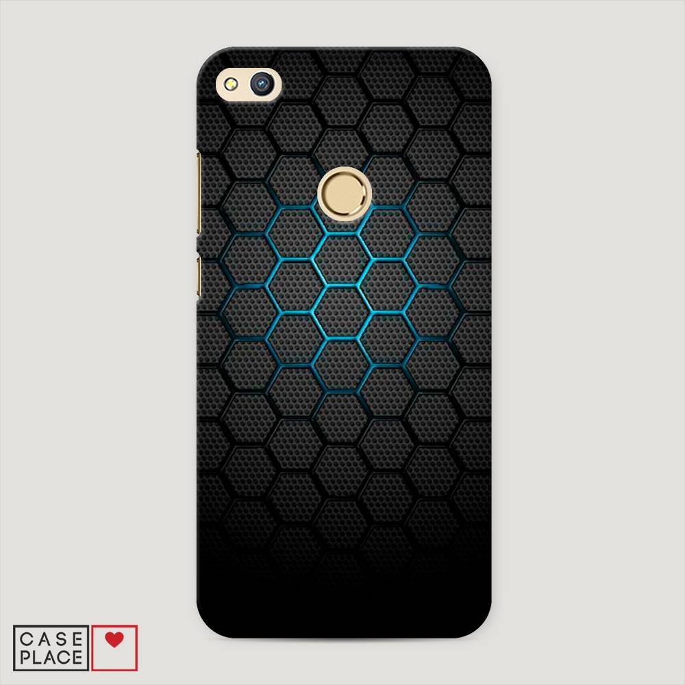 

Чехол Awog "Бирюзовые соты" для Honor 8 Lite, 63920-2