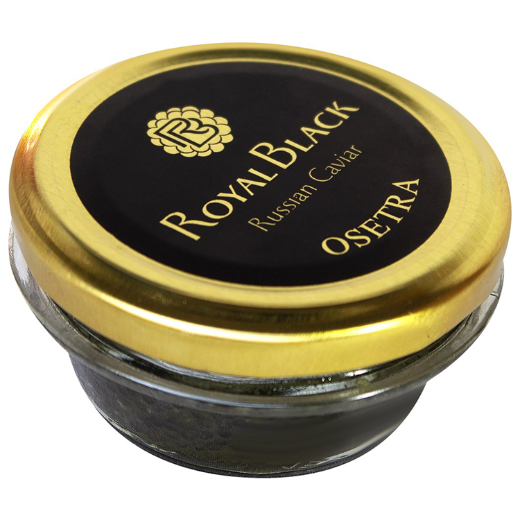 Икра осетровая черная Royal Black зернистая 125 г