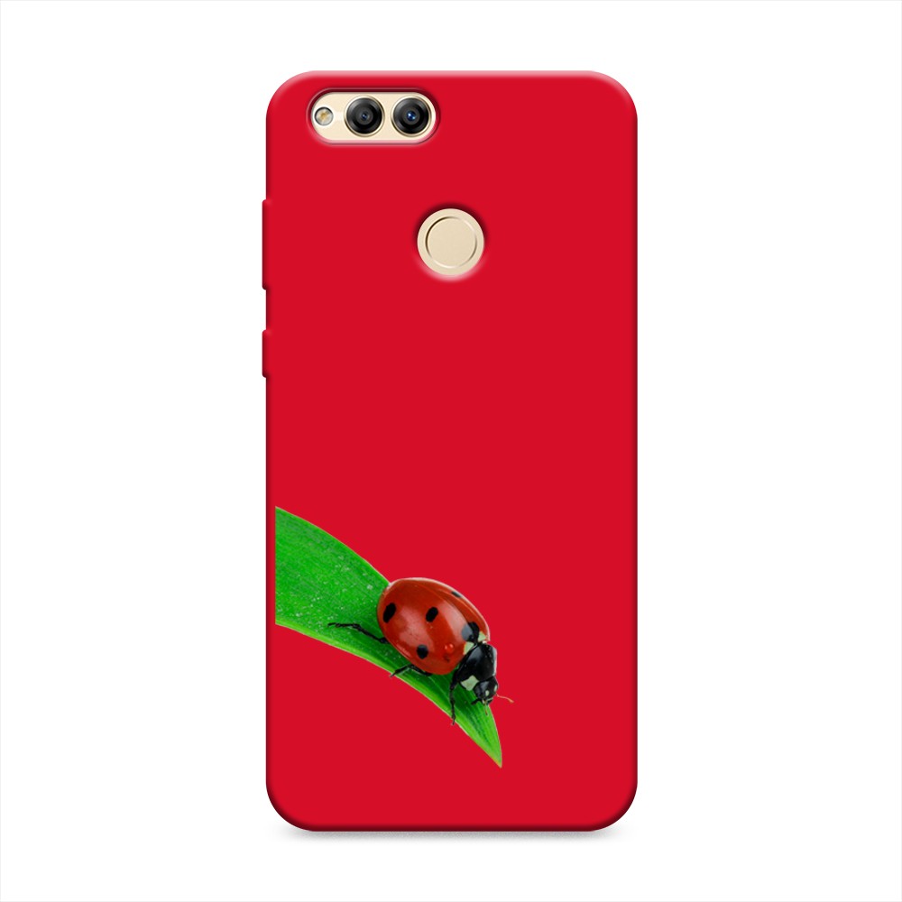 

Матовый силиконовый чехол "На счастье" на Honor 7X, 63753-1