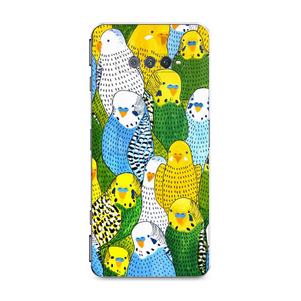 

Чехол Awog на Xiaomi Black Shark 4/4S/4S Pro/4 Pro "Попугаи", Разноцветный, 311650-1