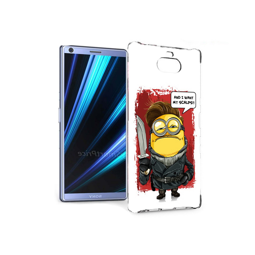 

Чехол MyPads Tocco для Sony Xperia 10 миньон убийца (PT125953.225.477), Прозрачный, Tocco