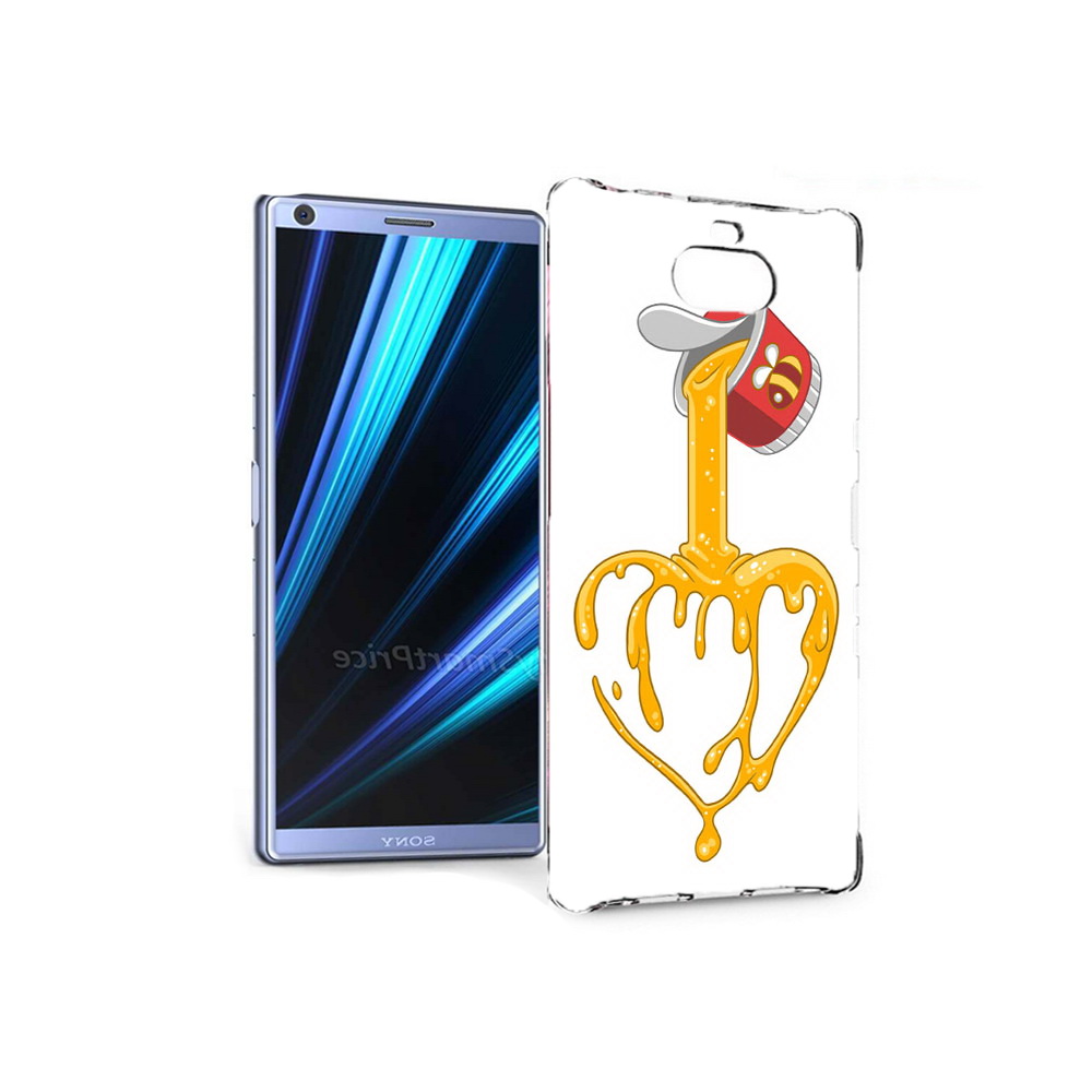 

Чехол MyPads Tocco для Sony Xperia 10 медовое сердце (PT125953.225.471), Прозрачный, Tocco