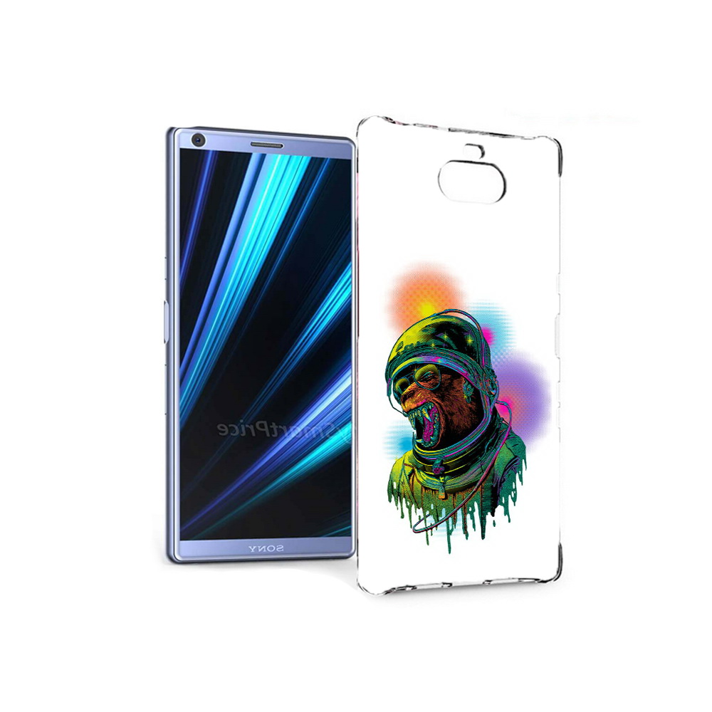 

Чехол MyPads Tocco для Sony Xperia 10 медведь космонавт (PT125953.225.466), Прозрачный, Tocco