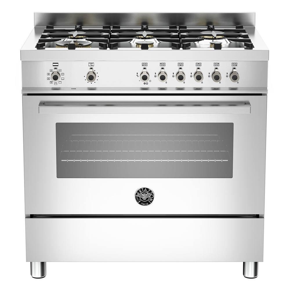 фото Газовая плита bertazzoni pro906mfesxe