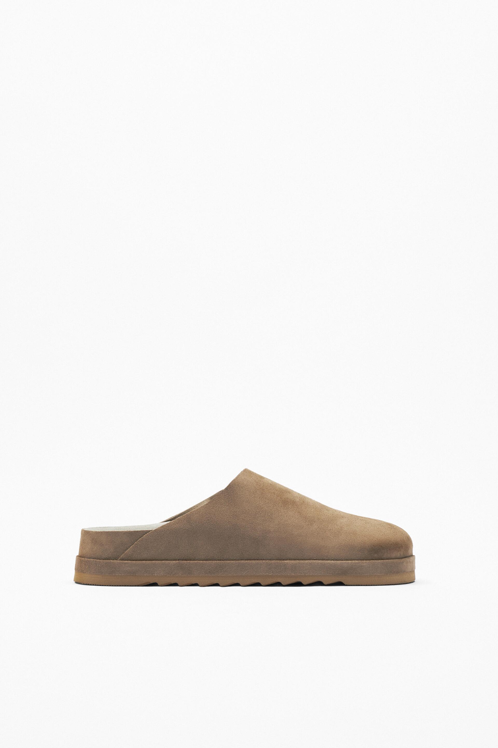 

Шлепанцы мужские ZARA 182547 бежевые 42 RU (доставка из-за рубежа), 182547