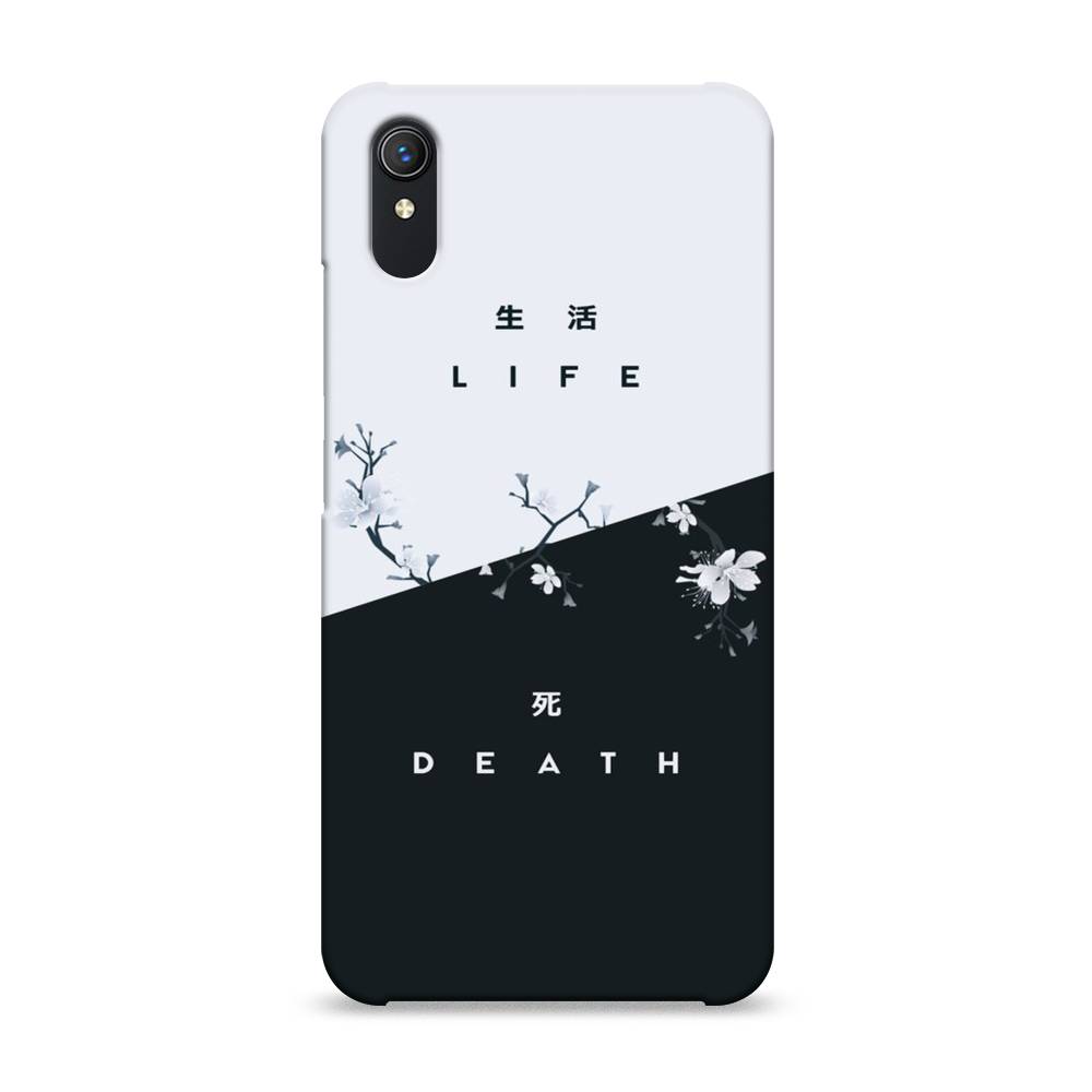 фото Пластиковый чехол "life and death" на vivo y1s awog