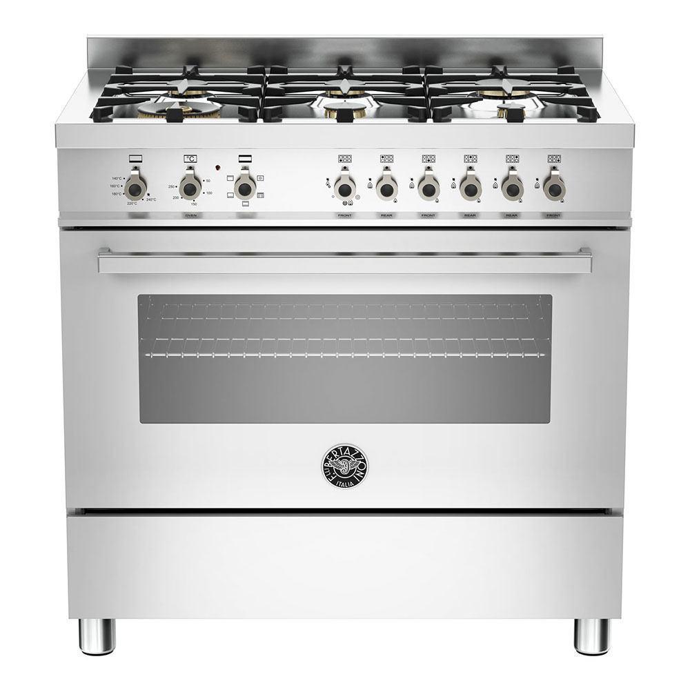 фото Газовая плита bertazzoni pro906hybsxt