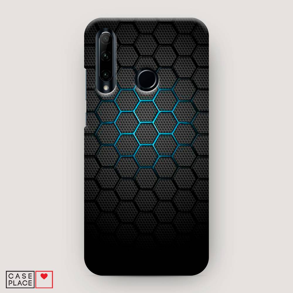 

Чехол Awog "Бирюзовые соты" для Honor 20 Lite 2019, 68920-2