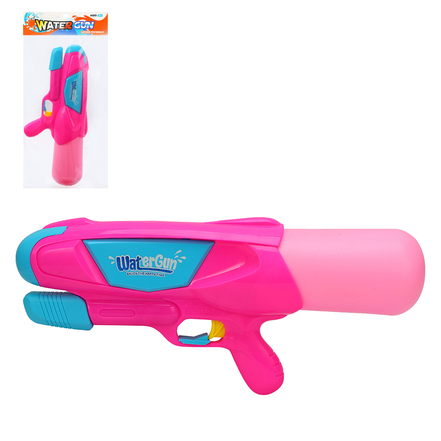 Водный пистолет игрушечный Компания друзей объем резервуара 400 мл., JB0210804/розовый