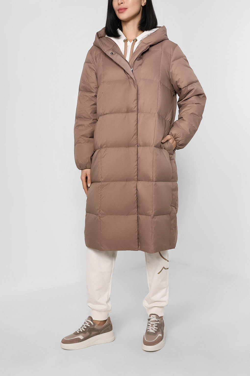 

Куртка женская Esprit Collection 092EO1G325 коричневая S, Коричневый, 092EO1G325