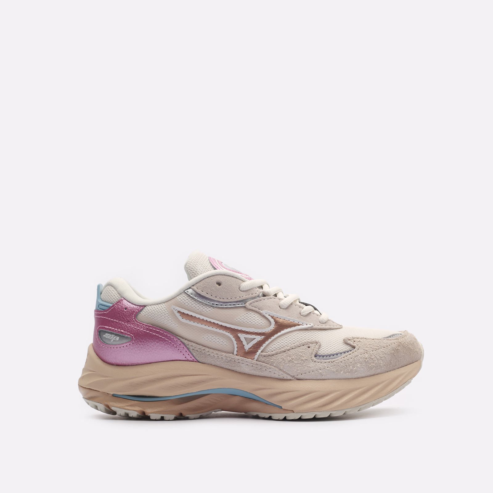 

Кроссовки мужские Mizuno Wave Rider B бежевые 5.5 US, Бежевый, Wave Rider B