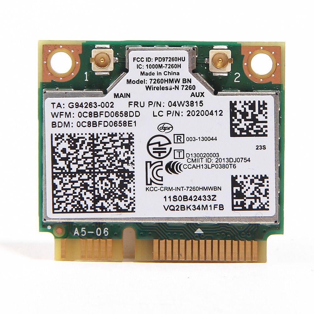 

Приемник Wi-Fi NoBrand Mini PCI-e 802.11b; 802.11g; 802.11n, Зеленый;белый