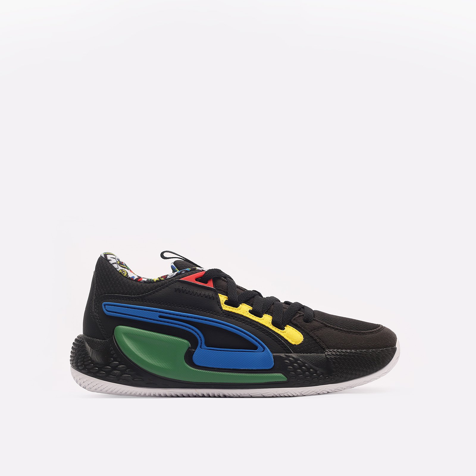 

Кроссовки мужские PUMA Court Rider черные 7.5 US, Черный, Court Rider