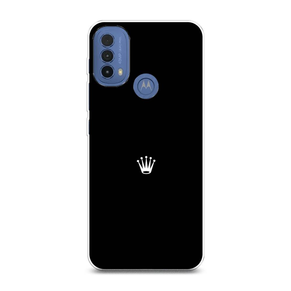 

Чехол Awog на Lenovo K14 Plus/Motorola Moto E20/E30/E40 "Белая корона на черном фоне", Разноцветный, 243550-7