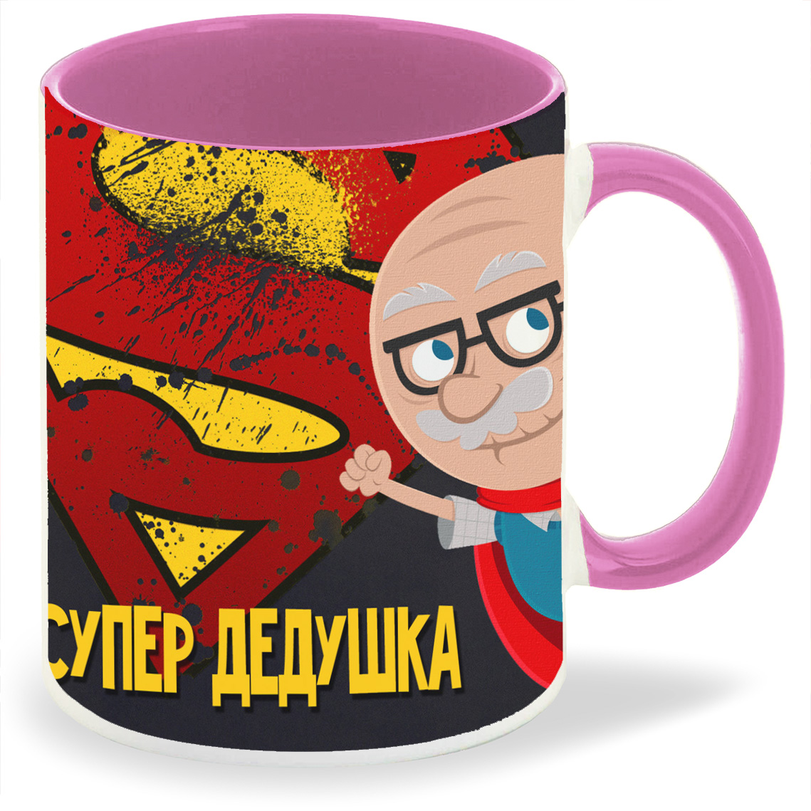 

Кружка CoolPodarok Супер дочь, Супер дочь