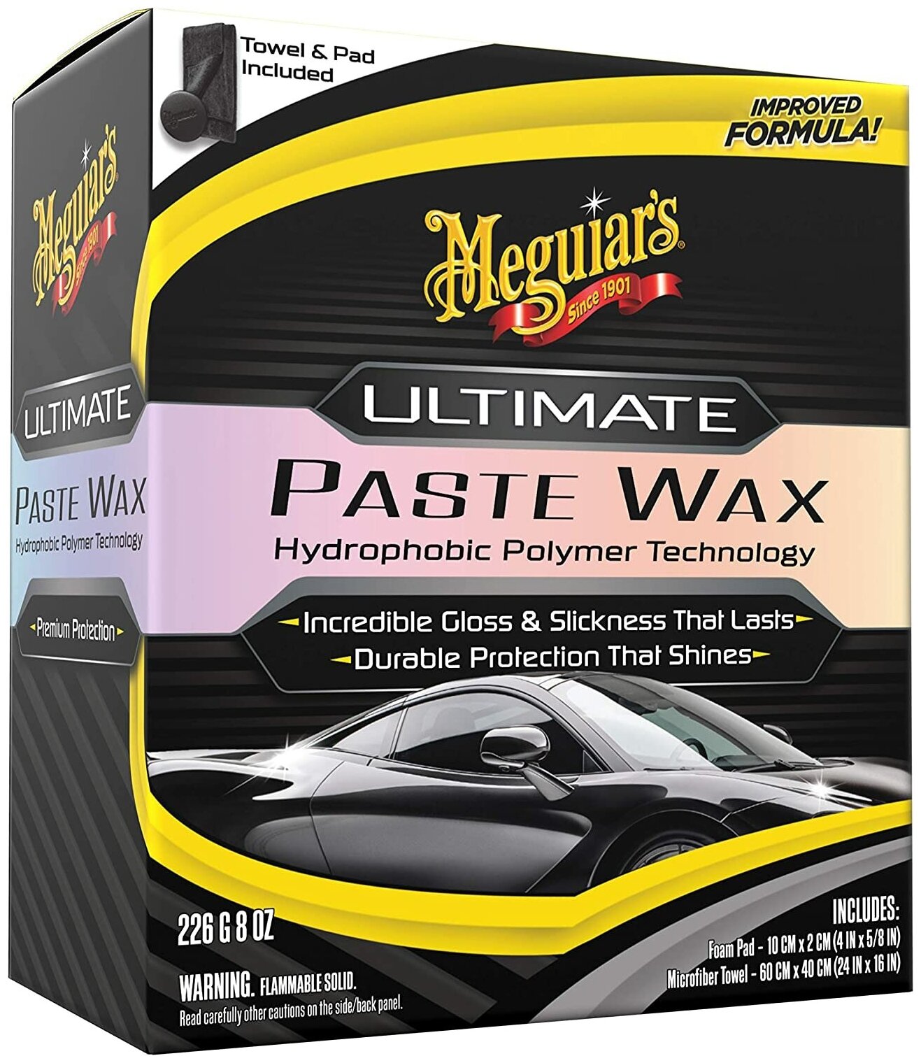 Синтетический Воск-паста Ultimate Paste Wax 226 г. Meguiar's G210608