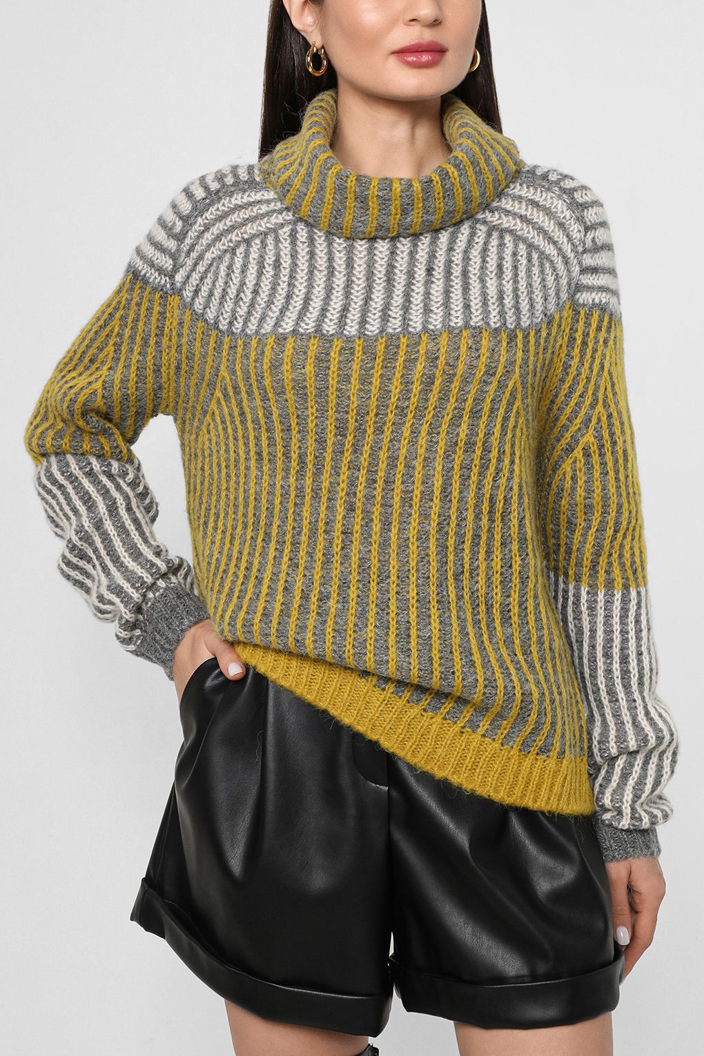 

Свитер женский Esprit Collection 092EO1I311 разноцветный S, 092EO1I311