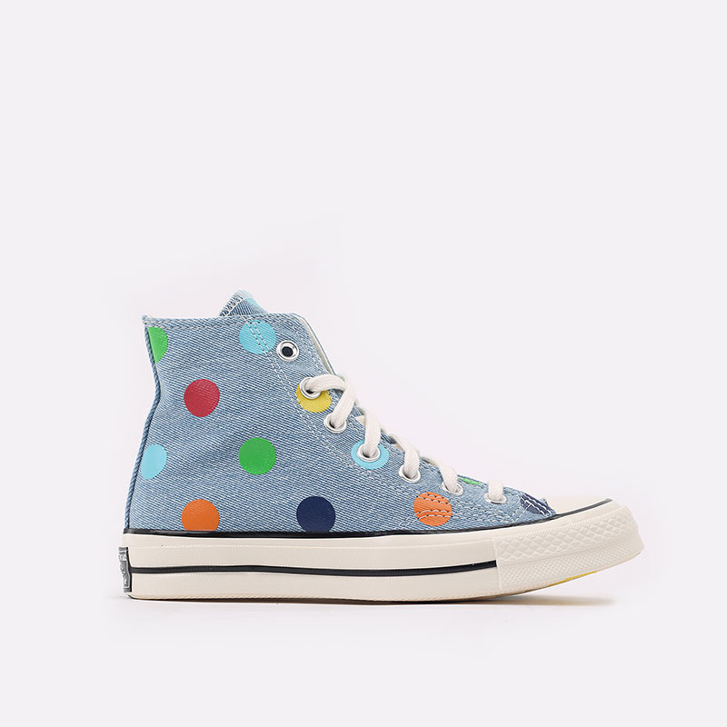 

Кеды мужские Converse X Golf Wang Chuck 70 голубые 8.5 US, Голубой, X Golf Wang Chuck 70