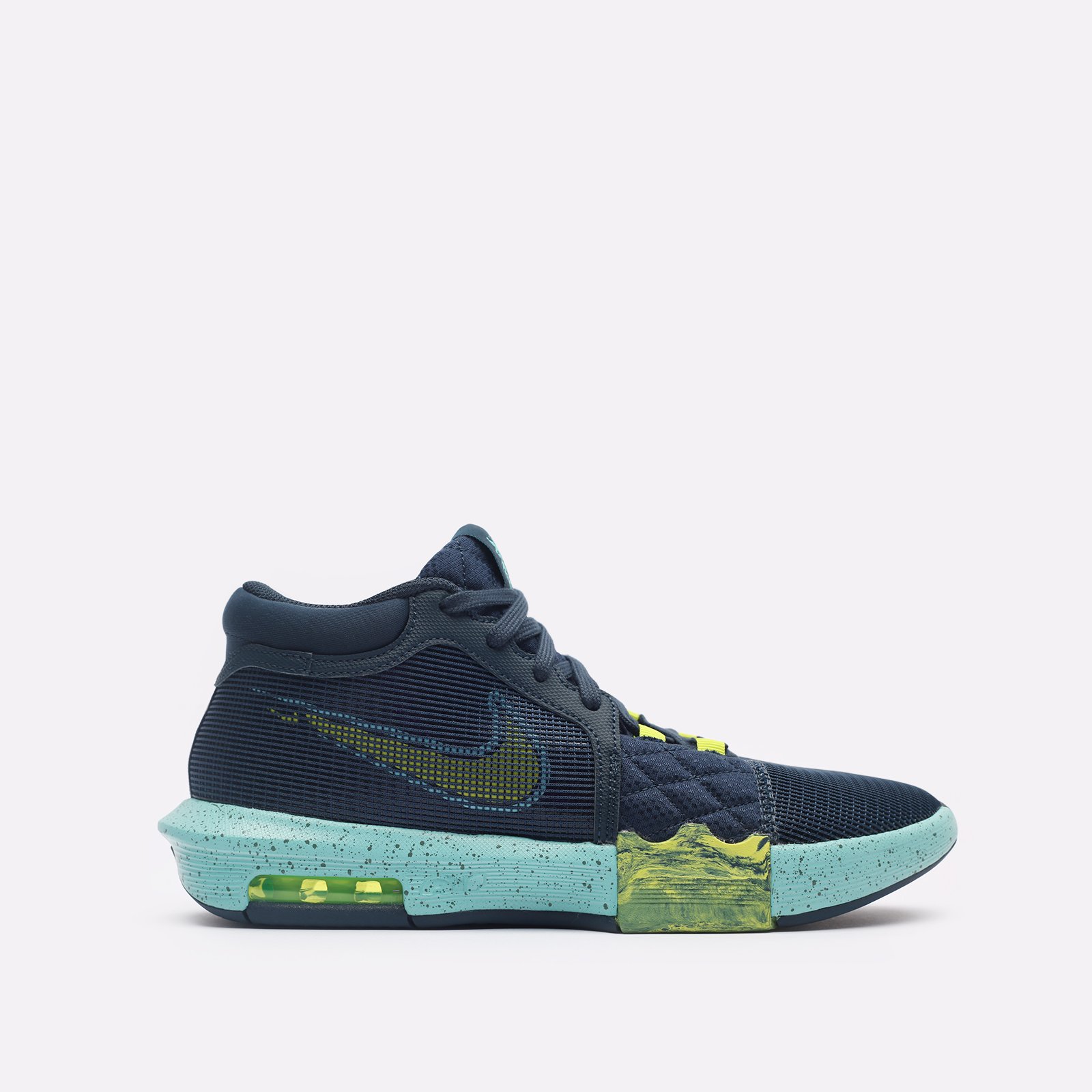 

Кроссовки мужские Nike Lebron Witness VIII синие 8.5 US, Синий, Lebron Witness VIII