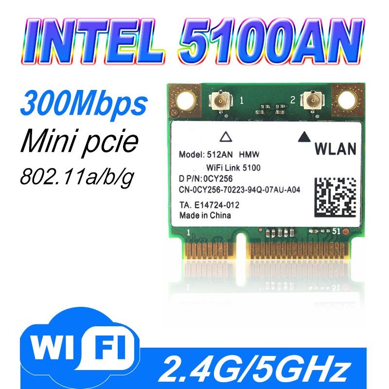 

Приемник Wi-Fi NoBrand Mini PCI-e 802.11n, Зеленый;белый