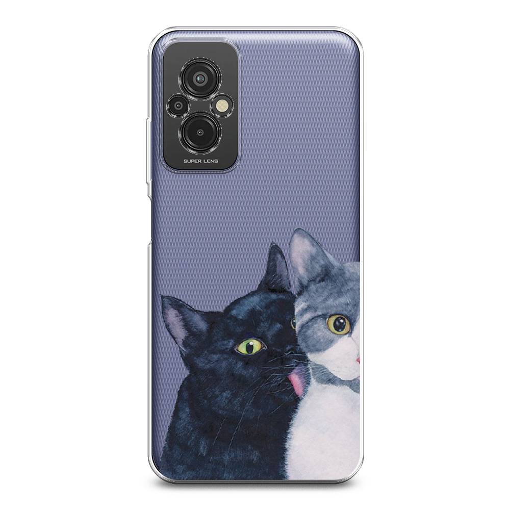

Чехол Awog на Xiaomi Redmi 11 Prime 4G "Кошачья любовь", Синий, 316850-1