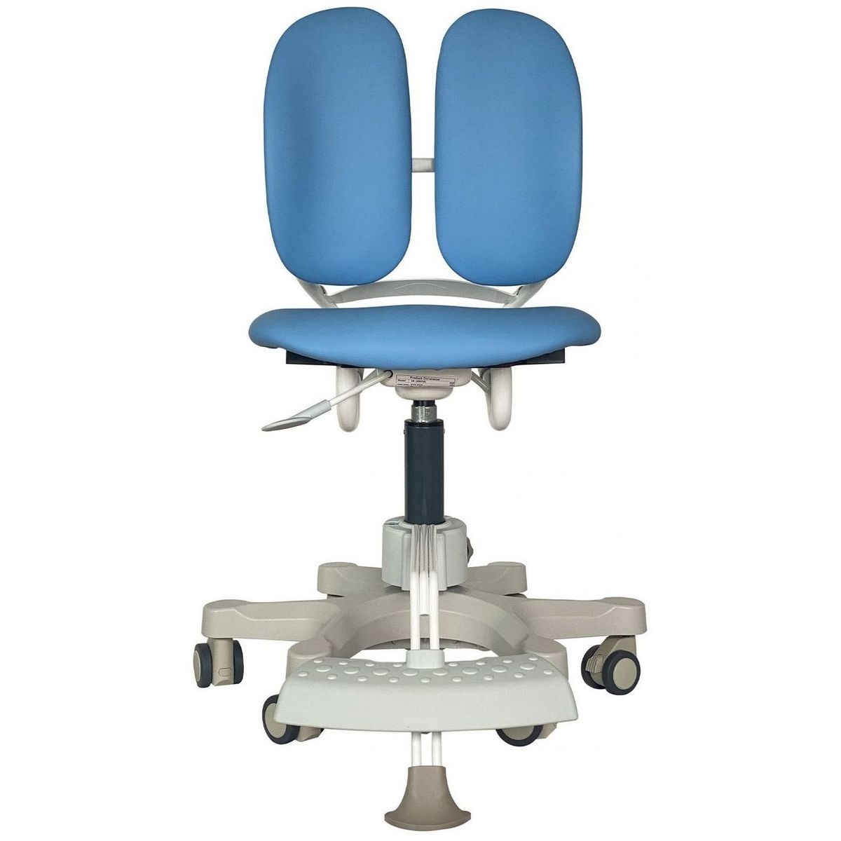 Кресло детское ортопедическое Duorest DuoKids Kids Max DR-289SF 2SEB3 milky - синее