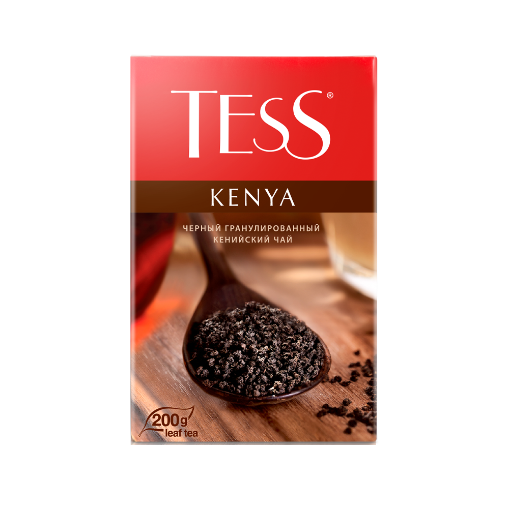 фото Чай черный tess kenya гранулированный 200 г