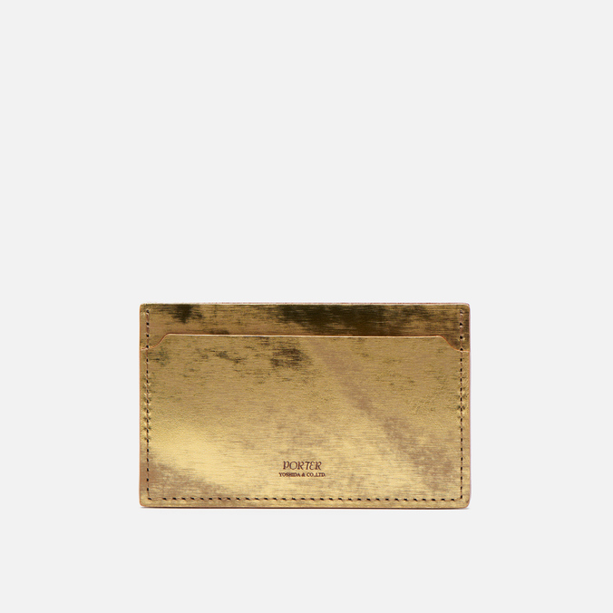 

Кредитница унисекс Porter-Yoshida & Co Foil Pass Case, золотой, Foil Pass Case