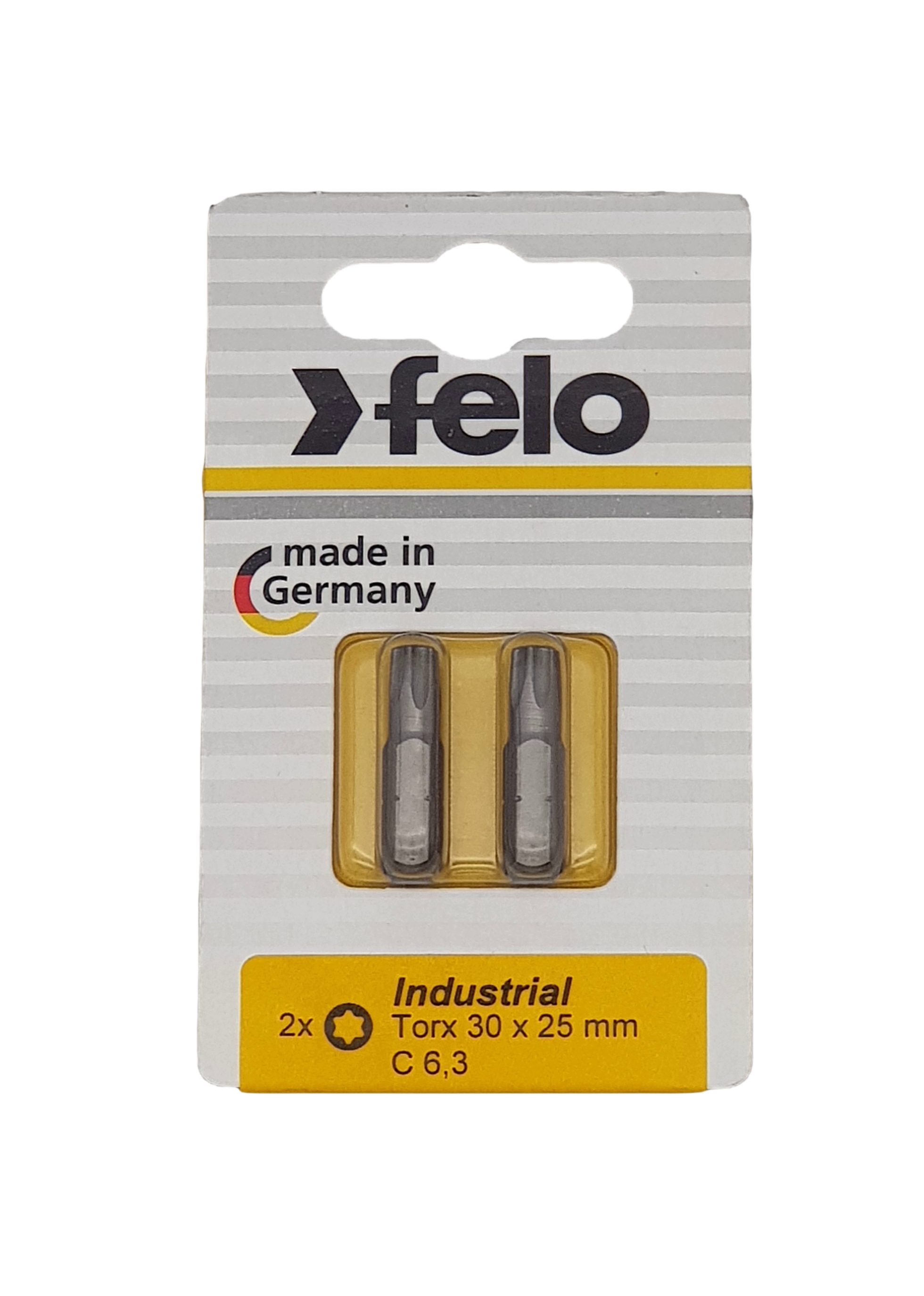 Бита Felo Torx 30X25, 2 шт в блистере 02630036