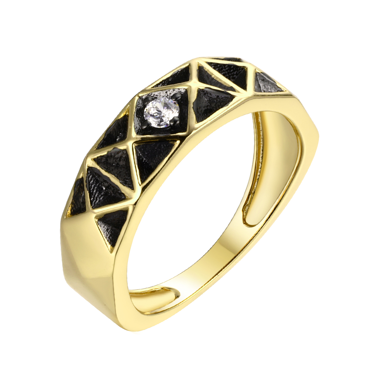 

Кольцо из серебра с цирконом р.17 Fresh Jewelry CZ-R01494-X-L-W-X-X, CZ-R01494-X-L-W-X-X