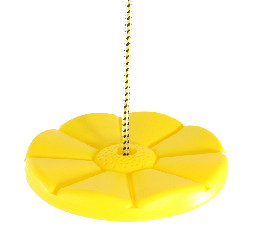 Пластиковые качели-диск Kampfer Лиана S04-112 yellow пластиковые качели диск kampfer лиана s04 112 yellow