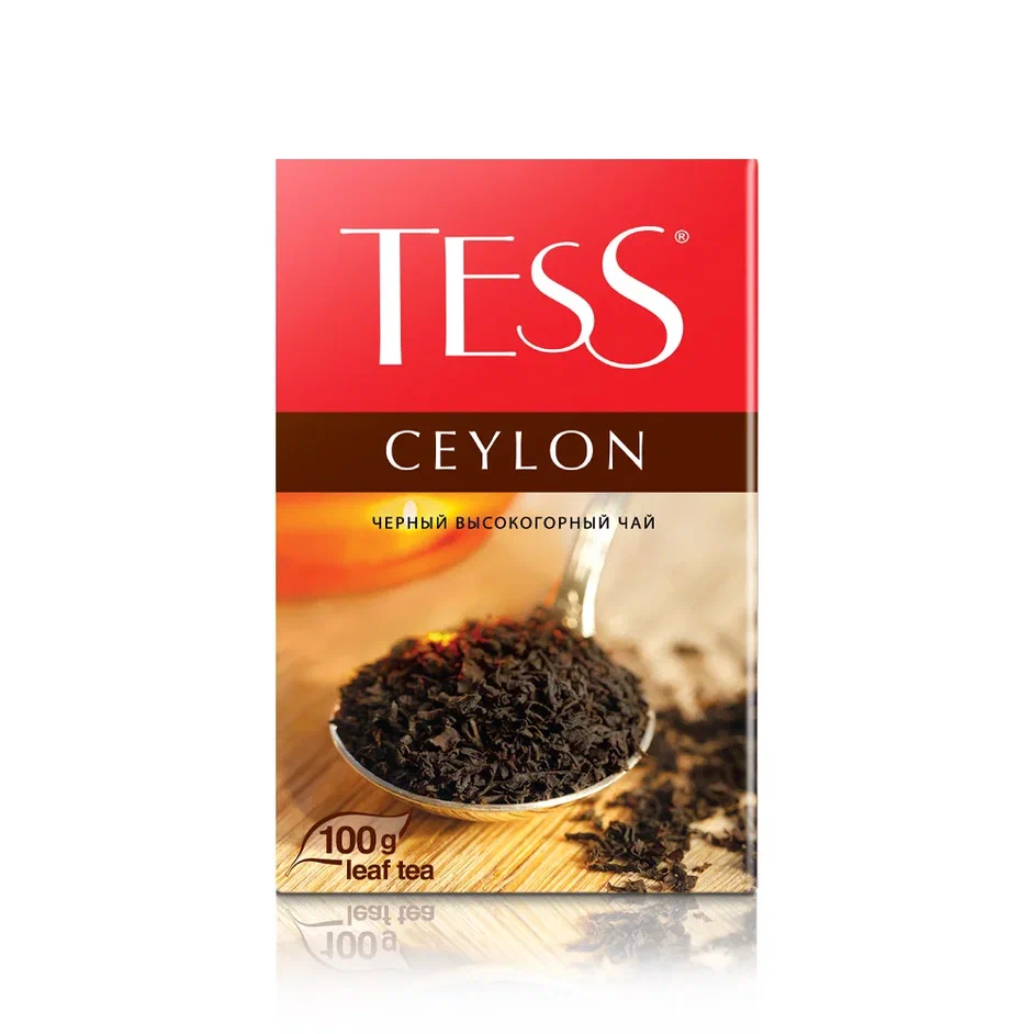 Чай чёрный Tess Ceylon, листовой, 100 г