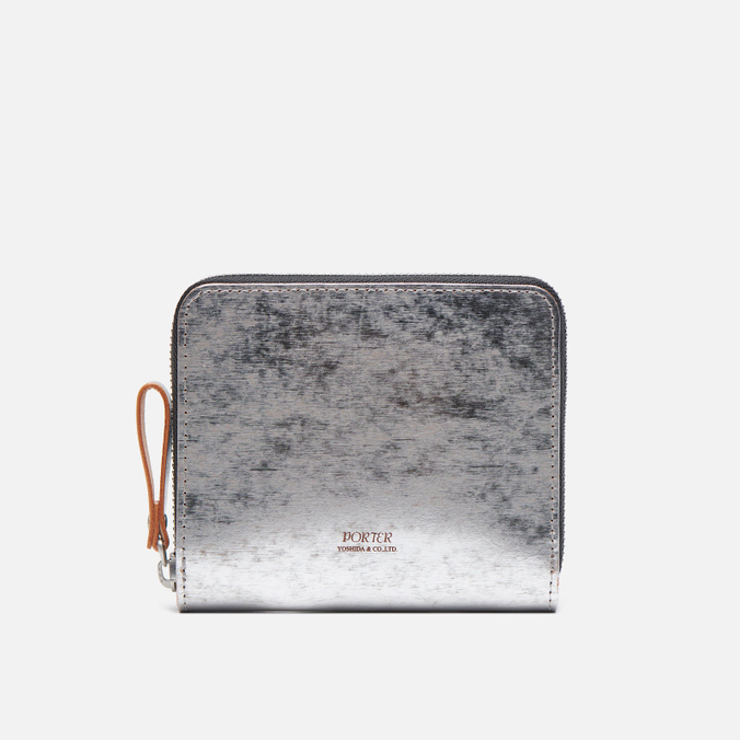

Кошелек женский Porter-Yoshida & Co Foil Zip, серебряный, Foil Zip