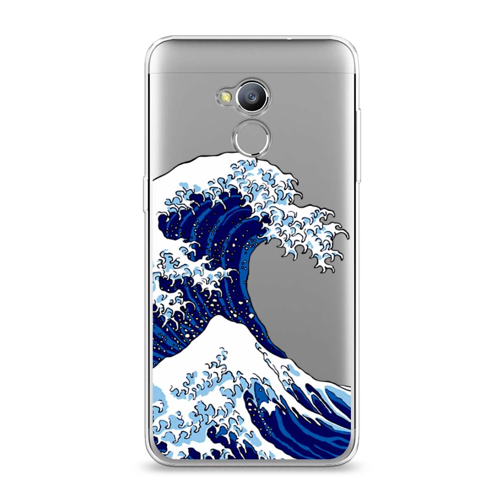 

Чехол Awog на ZTE Blade V7 Lite / ЗТЕ Блэйд V7 Lite "Волна в Канагаве", 130450-4