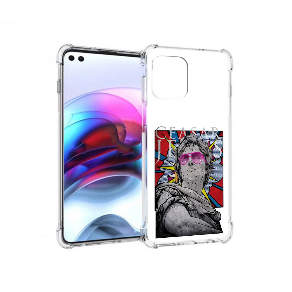 

Чехол MyPads Tocco для Motorola Edge крутая статуя свободы (PT157712.351.423), Прозрачный, Tocco