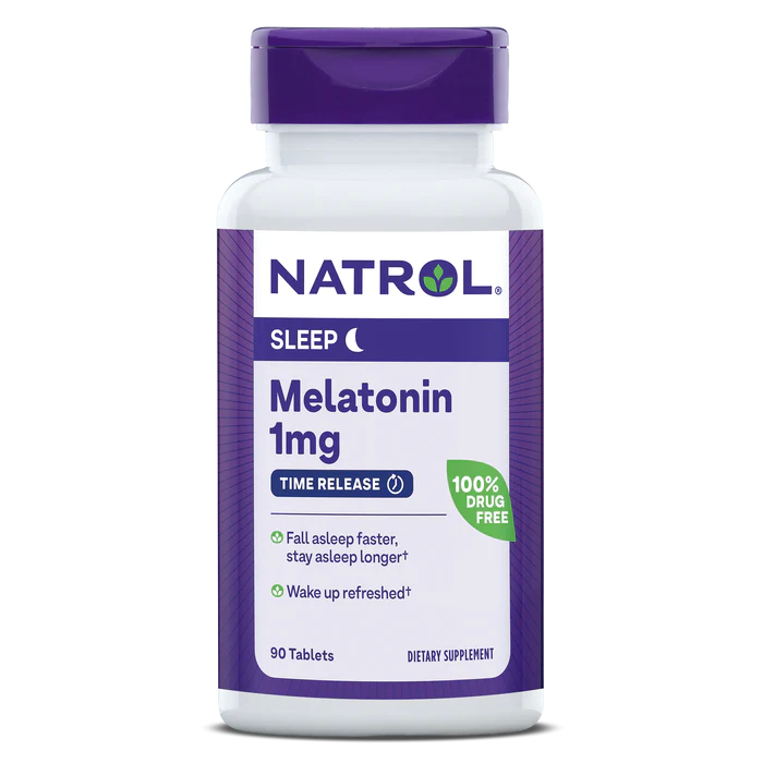 Добавка для сна Natrol Melatonin медленное высвобождение 90 табл.