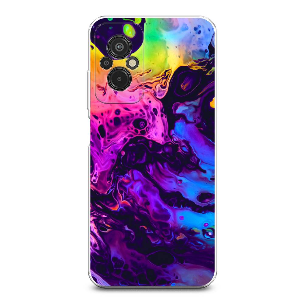 

Чехол Awog для Xiaomi Redmi 11 Prime 4G "ACID fluid", Красный, 316850-3