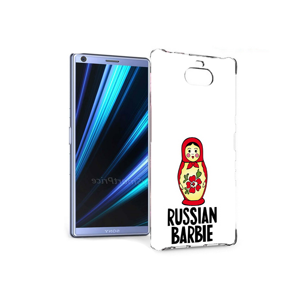 

Чехол MyPads Tocco для Sony Xperia 10 матрешка (PT125953.225.459), Прозрачный, Tocco