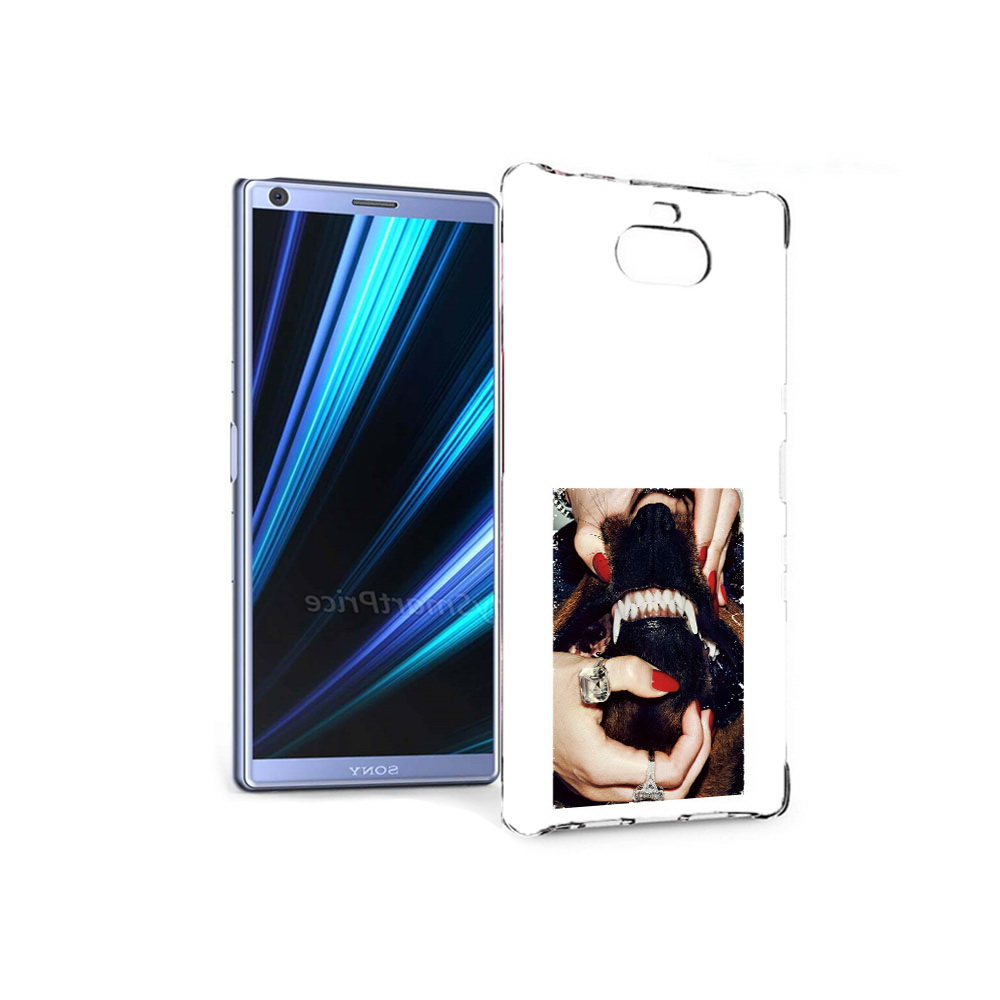 

Чехол MyPads Tocco для Sony Xperia 10 маникюр (PT125953.225.457), Прозрачный, Tocco