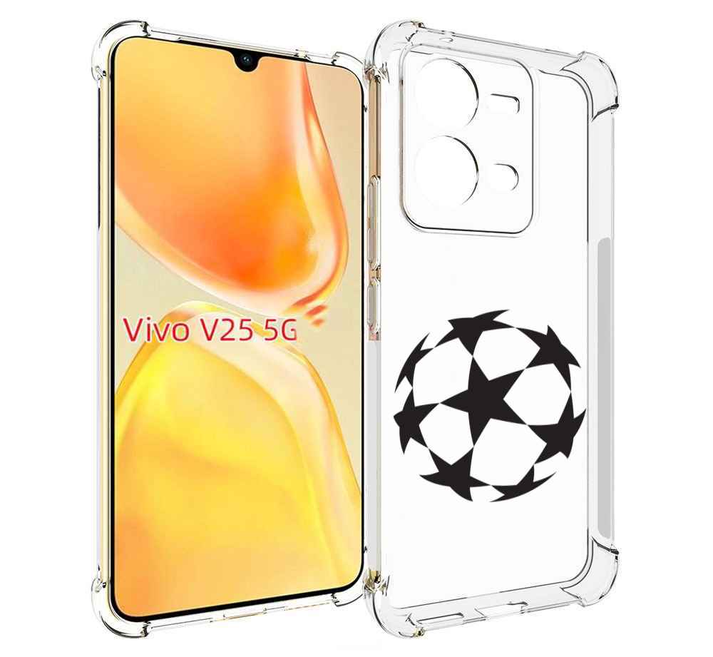 

Чехол MyPads Мячик для Vivo V25 5G / V25e, Прозрачный, Tocco