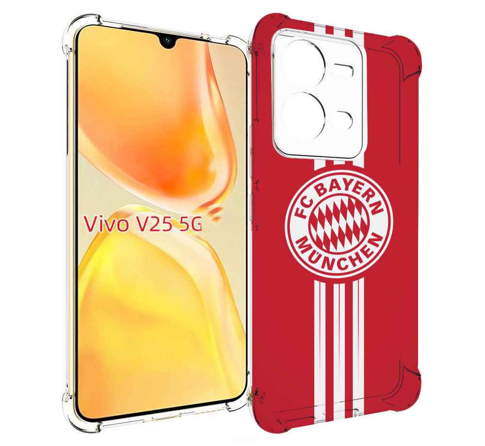 

Чехол MyPads Мюнхен для Vivo V25 5G / V25e, Прозрачный, Tocco