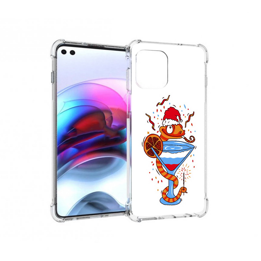 

Чехол MyPads Tocco для Motorola Edge змейка (PT157712.351.364), Прозрачный, Tocco