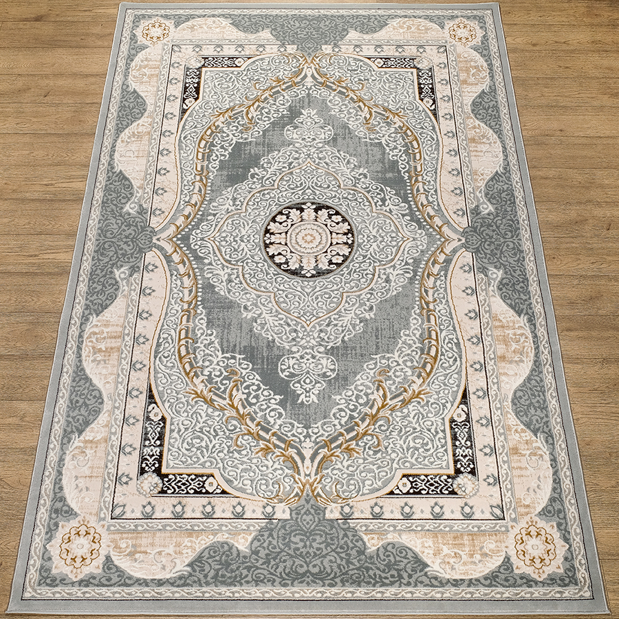 

Ковёр Kitroom Каскад 250x350 прямоугольный бежевый 25651