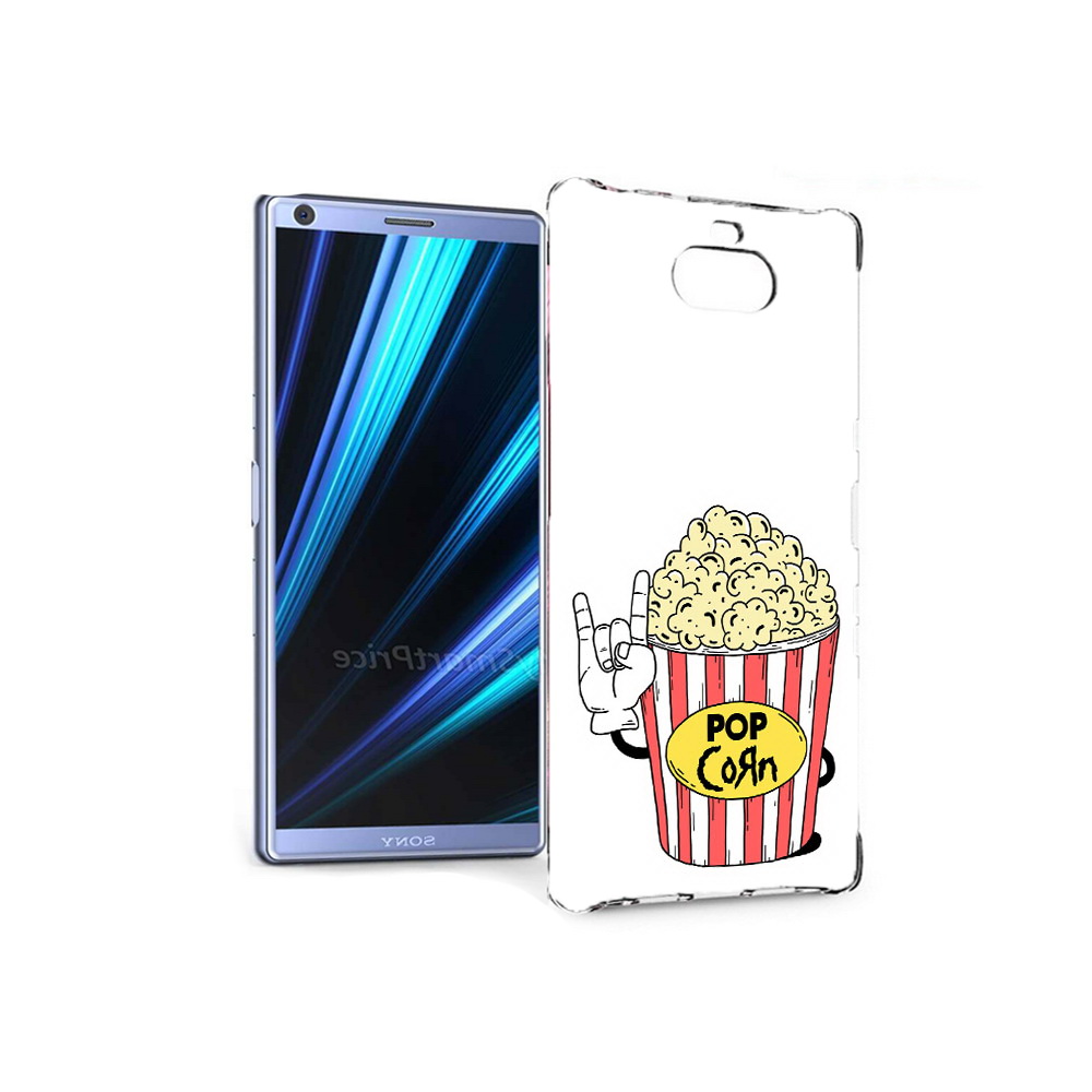 

Чехол MyPads Tocco для Sony Xperia 10 крутой попкорн (PT125953.225.427), Прозрачный, Tocco