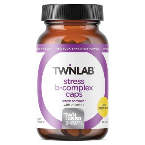 фото Витаминный комплекс twinlab stress b-complex 100 капсул