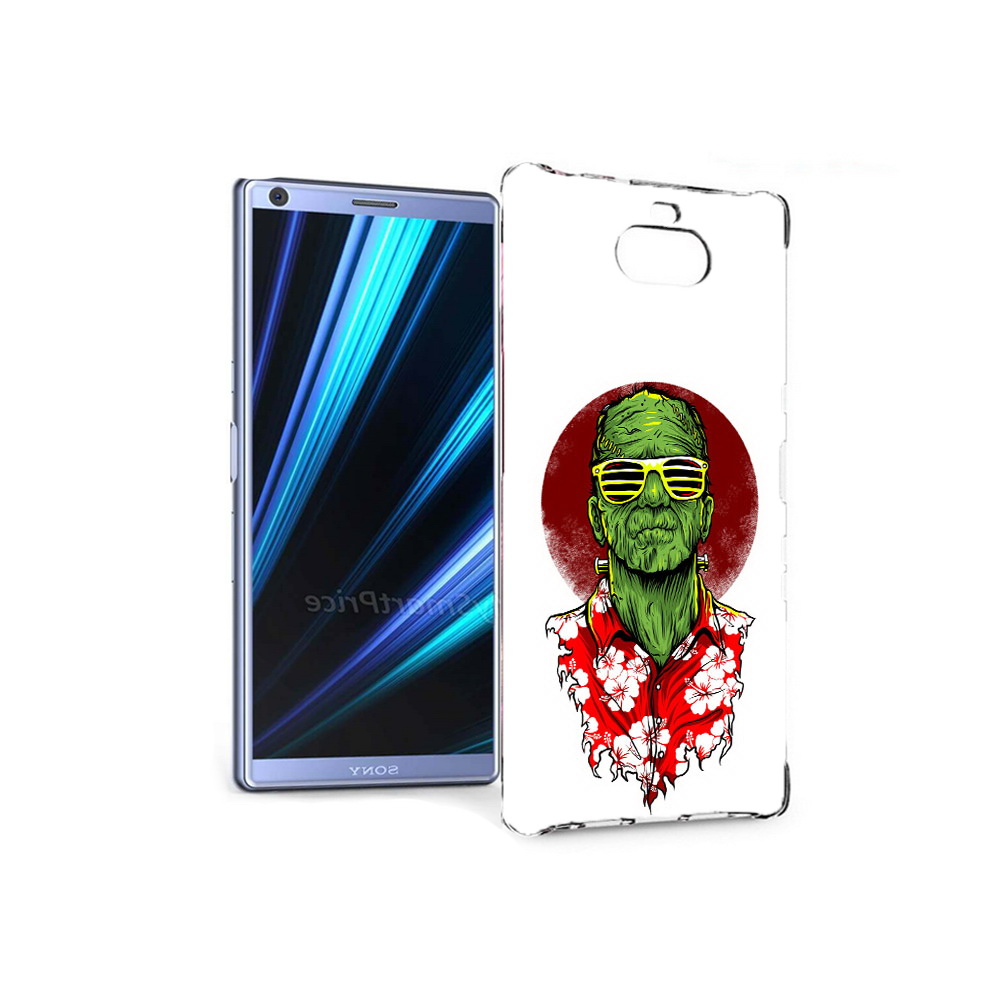 

Чехол MyPads Tocco для Sony Xperia 10 крутой зеленый мужчина в очках (PT125953.225.424), Прозрачный, Tocco